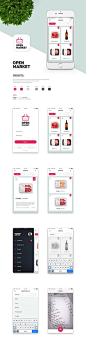 Design #54 by Re Brand | Fun flat app for a supermarket.: 