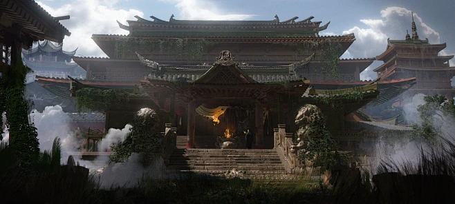 Temple-花瓣网