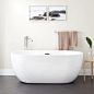 61" Boyce Acrylic Tub  