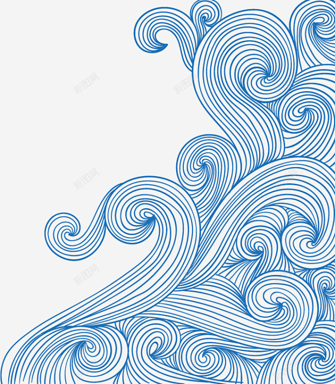 海浪纹