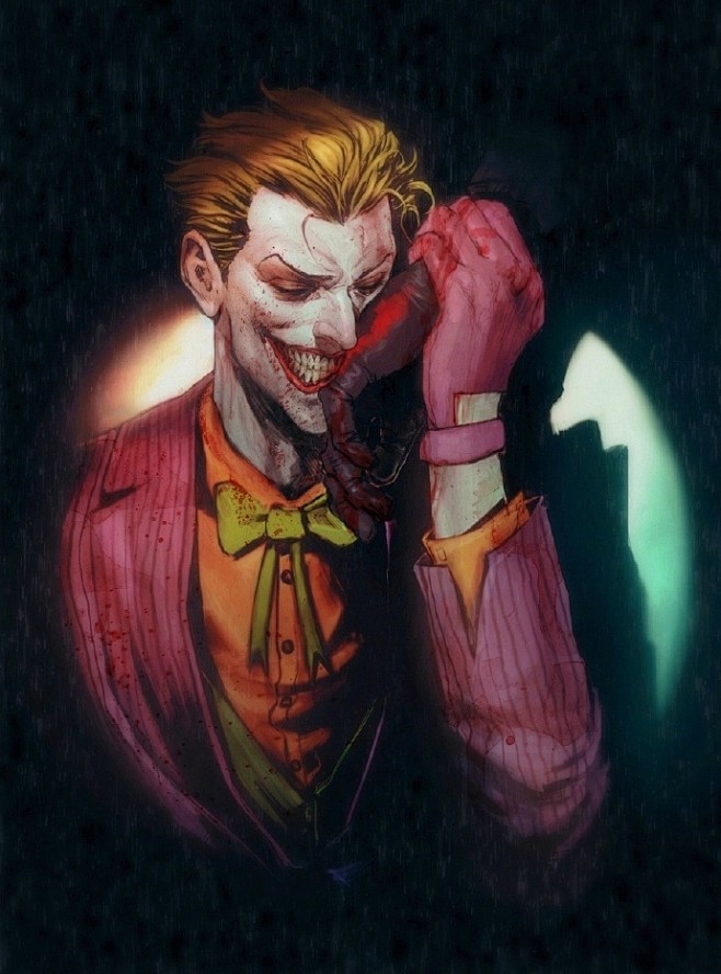 授权转载#蝠丑蝠##batjoke##バトジョ#p站画手太