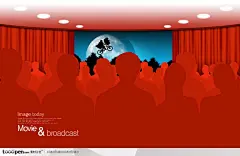 电影宣传设计素材之ET外星人海报人物剪影