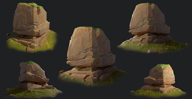 {3D系列}西方卡通场景（模型，手办）