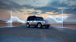 Automotive Photography Behance car photography concept car g-class light painting mercedes mercedes-benz Photography  Pixelstick