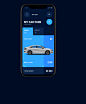 Driveways App : Driveways concept app created to connect sellers and buyers and make car sharing easy to use. 