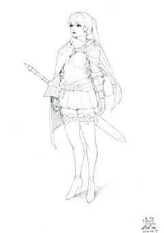 【全套】唯美古风女子手绘线稿 : 初学者怎么练线稿 简单线稿入门 