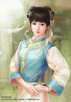 精美的古典人物插画[90P]