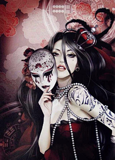 插画作品赏析~~~_永夜君王吧_百度贴吧31nickowu采集到白姥姥阿缇子缇