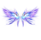 翅膀-紫色-png