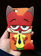疯狂动物城狐狸尼克iphone6s plus苹果手机壳立体卡通硅胶保护套-淘宝网