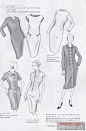【新提醒】申请加精：一本很好的日本手绘款式图，123页。 - 服装画/服装设计手稿 - 穿针引线服装论坛