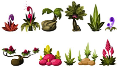 々妹丁々采集到动漫之植物