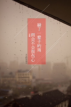 凉木采集到雨天似诗