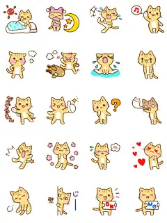 【资源】【9.26更新】从line上CUT下来的一些表情图