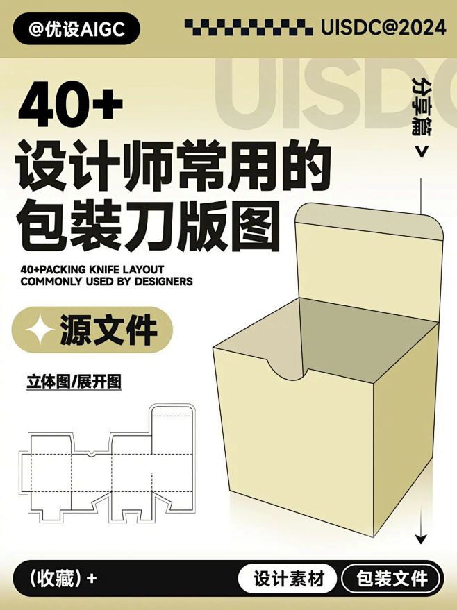 知识课堂｜40+包装设计常用的包装盒刀版图！