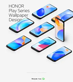 荣耀X系列壁纸设计_gzhh-