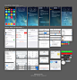 iOS 7 UI (free PSD)