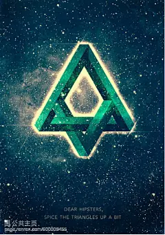 需要无水印潮流壁纸的同学，关注“潮人”主页微信吧 ，ID：swagdog 迷幻 星空 三角