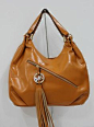 MICHAEL Michael Kors Charm Tassel Large Shoulder Tote Luggages 