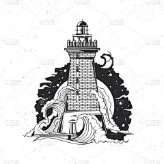 式样,壁纸,船,海岸线,夏天,草图,剪贴本,复古,冒险