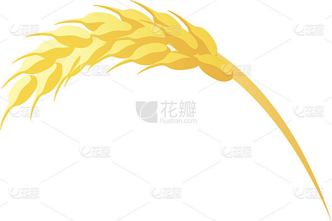 矢量图标大米
