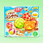 Kracie Popin' Cookin' sets are a fun and interesting way to make familiar dishes as miniature foods from delicious candy materials by only adding water! This is a do-it-yourself set for making your own tasty & famous Japanese pastries! By mixing water