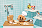 【双11预售抢先预定】BT21 SHOOKY 站立公仔套装 LINE FRIENDS-tmall.com天猫