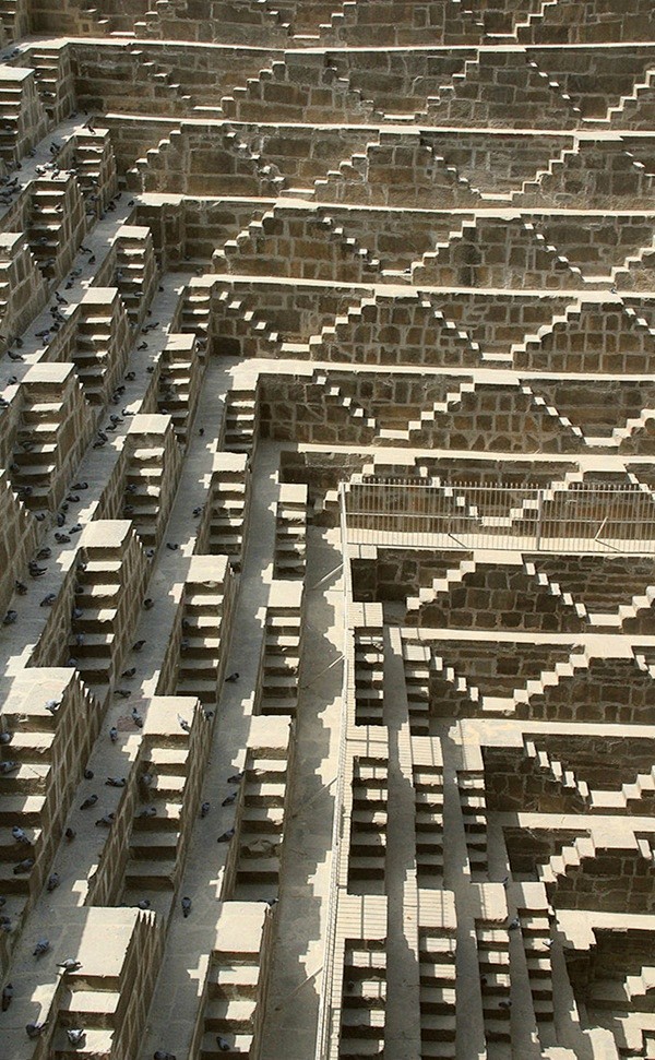 印度Chand Baori深井（图1-3...