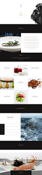 Ylajali : Branding and webdesign for the Norwegian gourmet restaurant