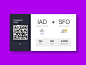 Boarding Pass concept by Hanna Jung