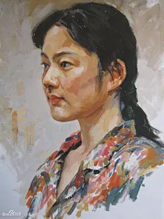 名家水粉人物表现实例_水粉画吧_百度贴吧