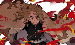 鬼灭之刃—同人图—炎柱炼狱杏寿郎