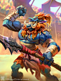 Hearthstone - Rastakhan's Rumble, MAR Studio : Illustrations done for Hearthstone. 
© Blizzard Entertainment, Inc - All rights reserved