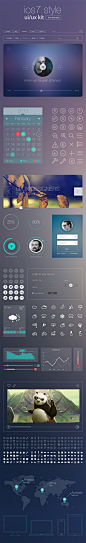 ios7 style ui kit