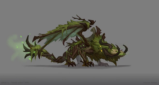 Forest dragon-花瓣网