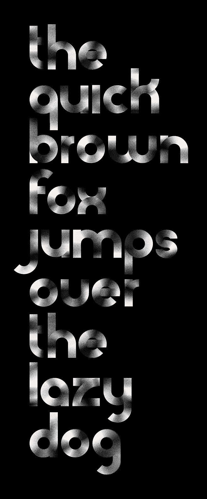 Vinyl font : -