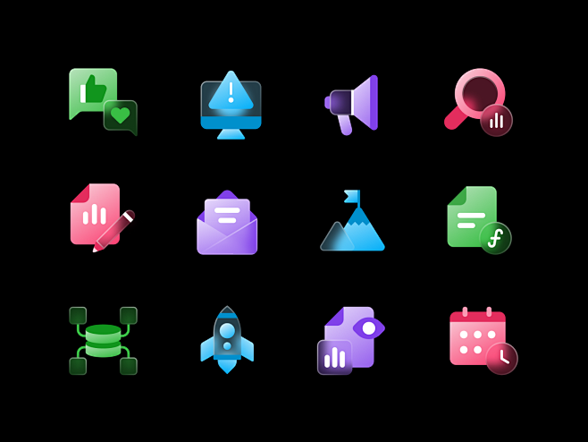 Airtable Icons by Dm...
