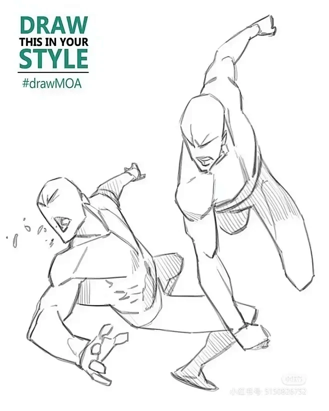 25数媒动画—打斗大动态素材分享 - 小...