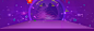 紫色几何渐变电商促销背景高清素材 促销背景 光点 几何三角形 几何渐变 电商 碎片 紫色 紫色背景 背景 设计图片 免费下载