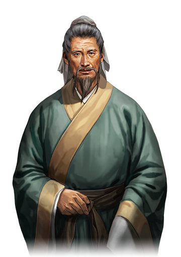 古装老爷爷手绘画像