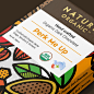 Nature Organic Chocolates : Illustration & packaging for Nature Organic chocolates