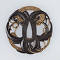 Tsuba with design of ropes and anchors | Museum of Fine Arts, Boston: 
