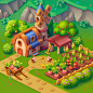 2D houses in isometric