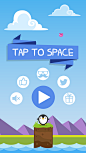 Jump To Space Mobile Game : Jump To Space is a one-tap arcade up-and-coming mobile game. Unlock characters with coins, jump as high as you can, and beat your highest score!