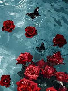 红玫瑰|骨骼不枯的红玫瑰，蝴蝶陷落的温柔情动 #蝴蝶壁纸 #蝴蝶 #玫瑰 #红玫瑰 #玫瑰花 ##小王子的玫瑰花 #壁纸 #玫瑰壁纸 #玫瑰花壁纸 #小众壁纸 #ins小众壁纸 #ins风壁纸 #ins风壁纸 #蝴蝶与玫瑰 #ai绘画 #ai - 小红书