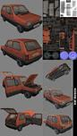 Vehicle 3D Seat Marbella by Kruku