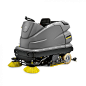 Ride-on floor scrubber B 250 R | Karcher