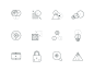 Data Iconography abstract data icon icon set iconography icons iconset modern privacy simple unique