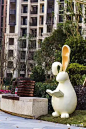 意向图丨280张 · 兔子雕塑 : 280张 · 兔子雕塑