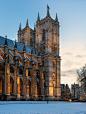 Westminster Abbey - Snow Blanket,London